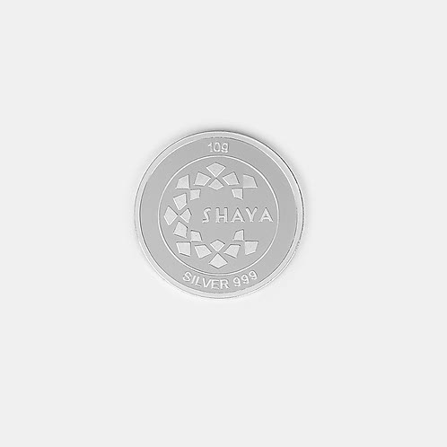 10g, Laxmi Ganesh 999 Purity Silver Coin