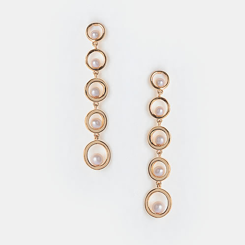 Multitasker Earrings in Gold Plated 925 Silver