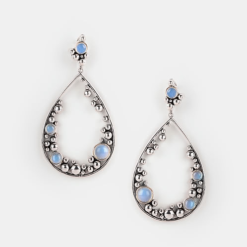 A Starry Sky Earrings in 925 Silver