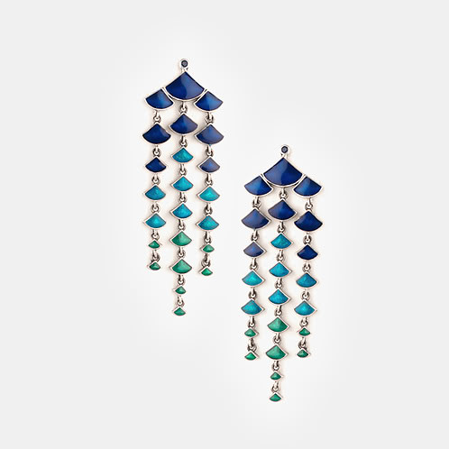 Oxidised Owning My Unapologetic Opinions Earrings in 925 Silver