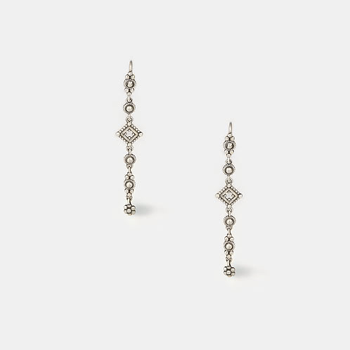 Curiosity Earrings in Oxidised 925 Silver