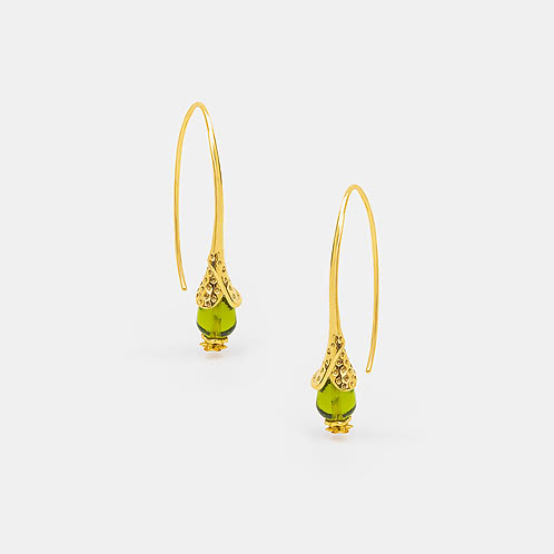 Parodia Bloom Earrings in Gold Plated 925 Silver