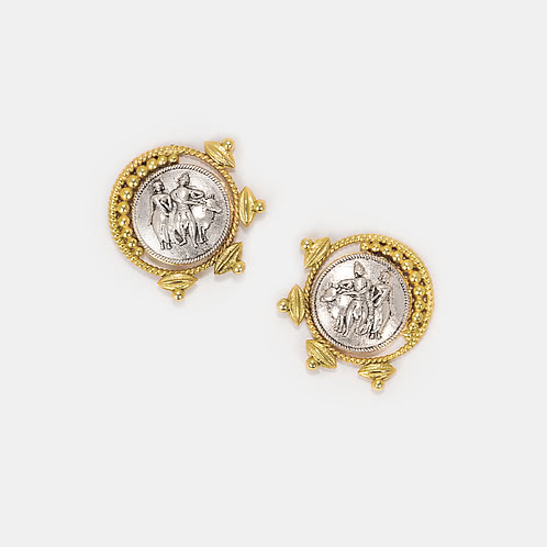 Ottige Earring in Dual Plated 925 Silver