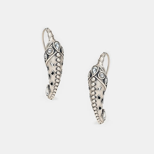 Jashn Earrings in 925 Oxidised Silver