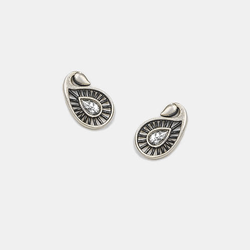 Dheeme Dheeme Earrings in 925 Oxidised Silver
