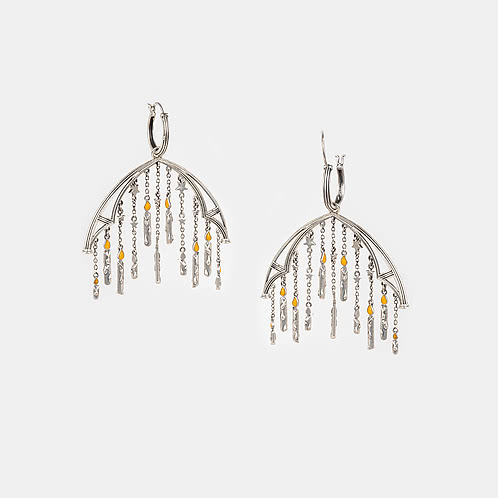The Great Hall Earrings in 925 Silver