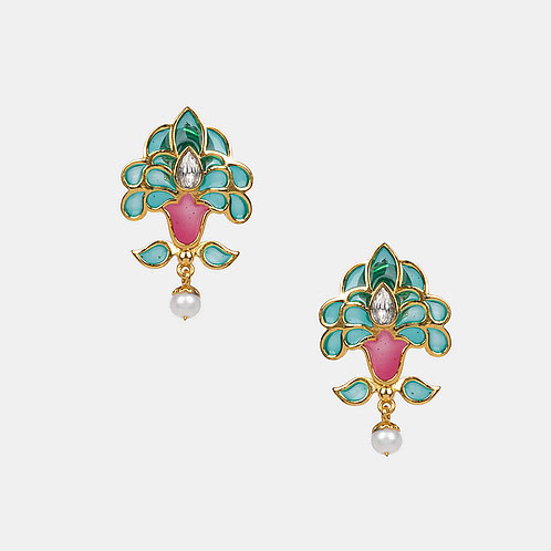 Yaadon Ki Baarat Earrings in Gold Plated 925 Silver