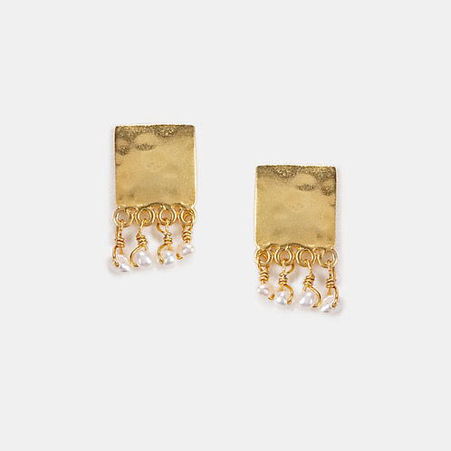 Party All Night Earrings Crafted in Gold Plated 925 Silver