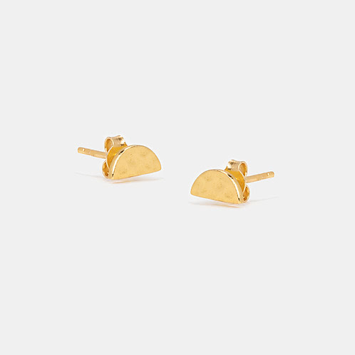 Party On Earrings Crafted in Gold Plated 925 Silver