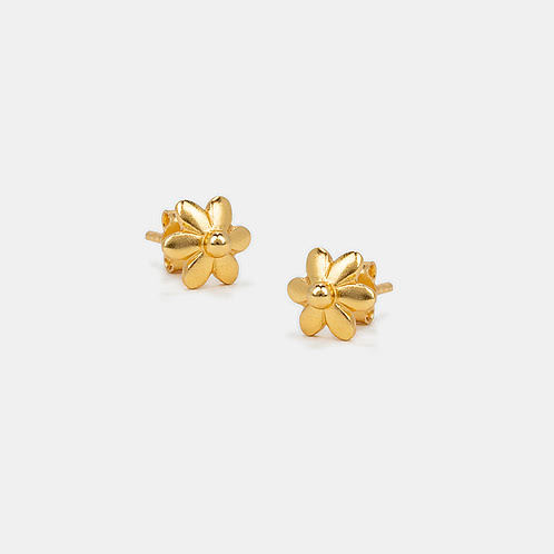 Life of the Party Earrings Crafted in Gold Plated 925 Silver