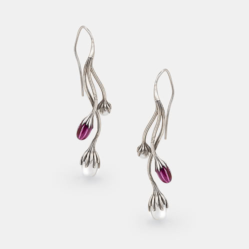 Maua Earrings in 925 Silver