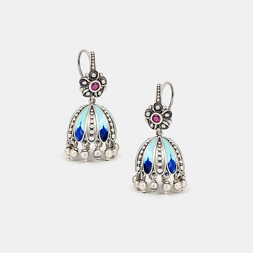 Chaal Earrings in 925 Silver