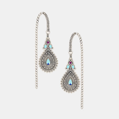 Raqs Earrings in 925 Silver
