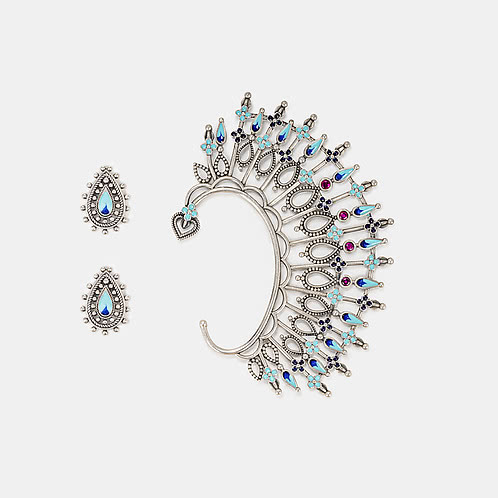 Raqs Earcuff in 925 Silver