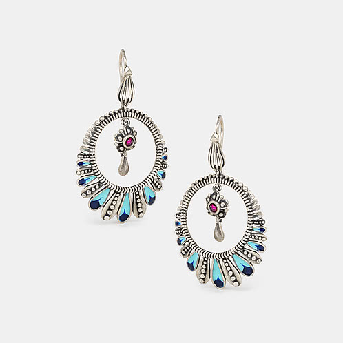 Sur Earrings in 925 Silver