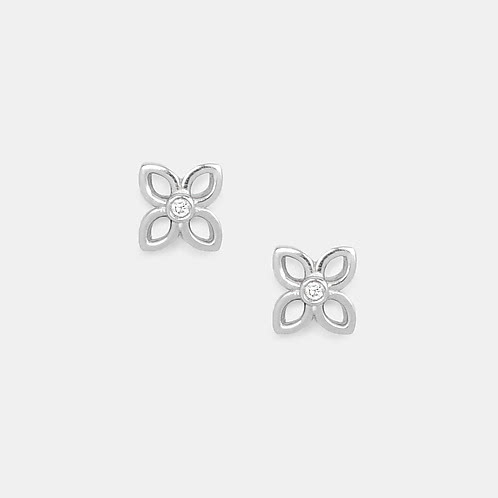 In Full Bloom Earrings in 925 Silver