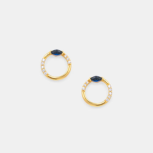 Twilight Earrings In Gold-Plated 925 Silver