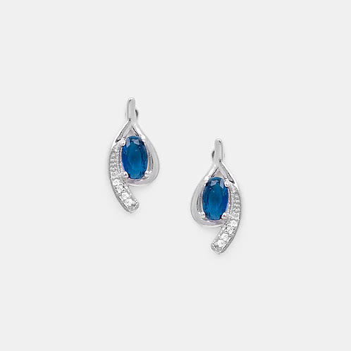 Eternal Drop Earrings In 925 Silver