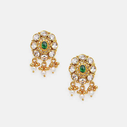 Sarvada Earrings in Gold Plated 925 Silver