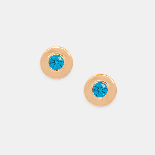 Breathin Earrings Crafted in Gold Plated 925 Silver