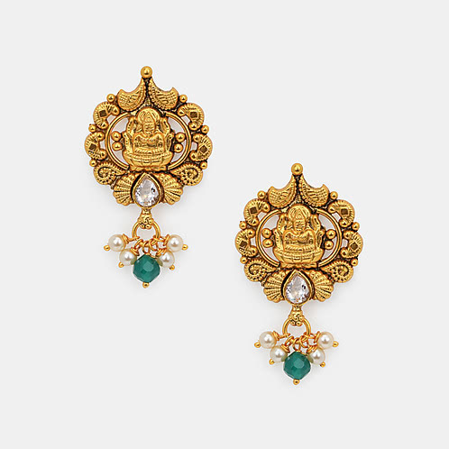Satya Earrings in Gold Plated 925 Silver