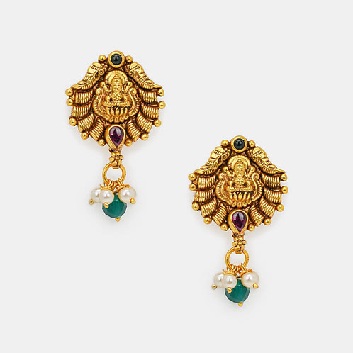 Kashvi Earrings in Gold Plated 925 Silver