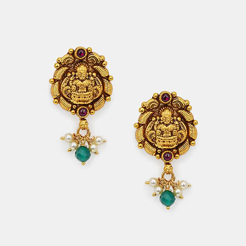 Anika Earrings in Gold Plated 925 Silver