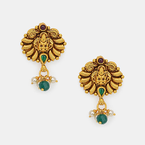 Eshana Earrings in Gold Plated 925 Silver