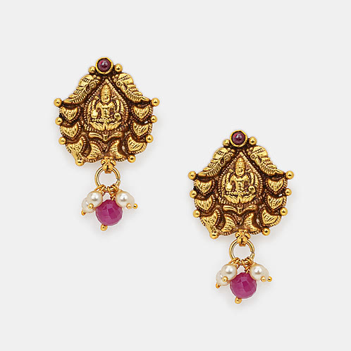 Ajara Earrings in Gold Plated 925 Silver