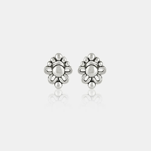 Ansh Stud Earrings in 925 Silver