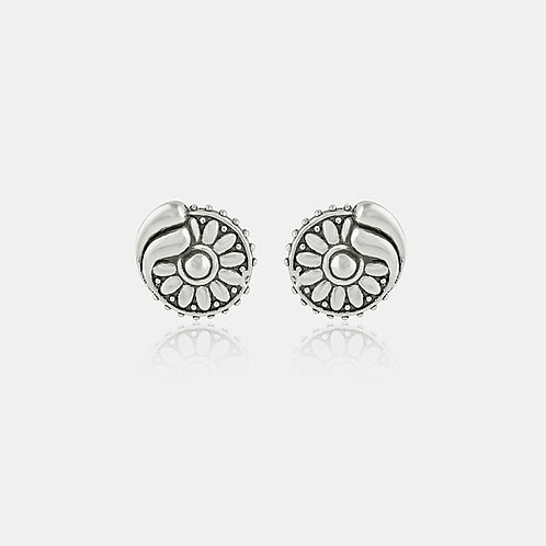 Laya Stud Earrings in 925 Silver