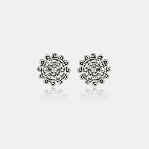 Goonj Stud Earrings in 925 Silver
