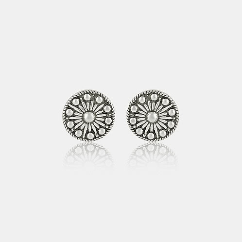 Mauj Stud Earrings in 925 Silver
