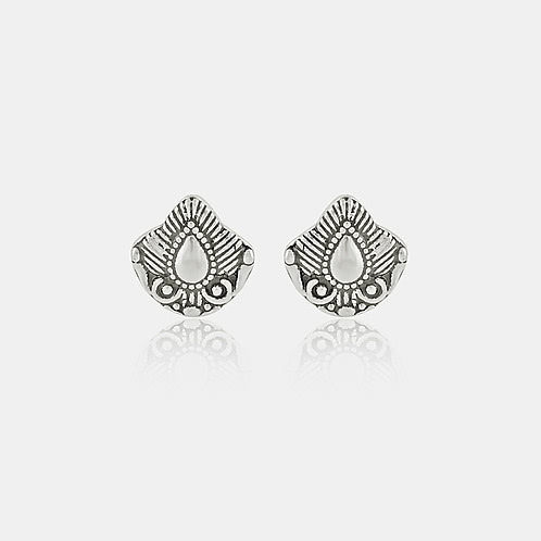 Safar Stud Earrings in 925 Silver