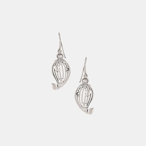 Utsav Earrings in 925 Oxidised Silver