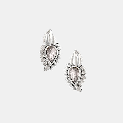 Rangat Earrings in 925 Oxidised Silver