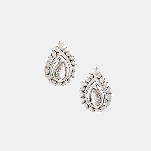 Nyota Earrings in 925 Oxidised Silver