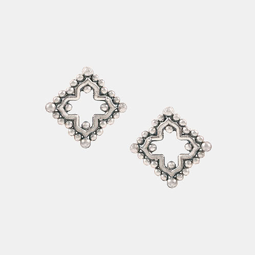 Mystique Earrings in Oxidised 925 Silver
