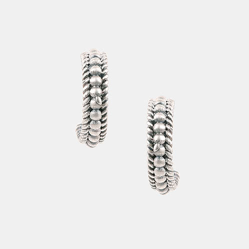 Bliss Earrings in Oxidised 925 Silver