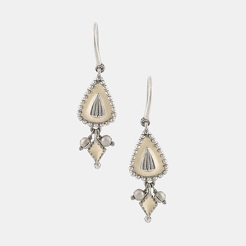 Pratoli Earrings in Oxidised 925 Silver