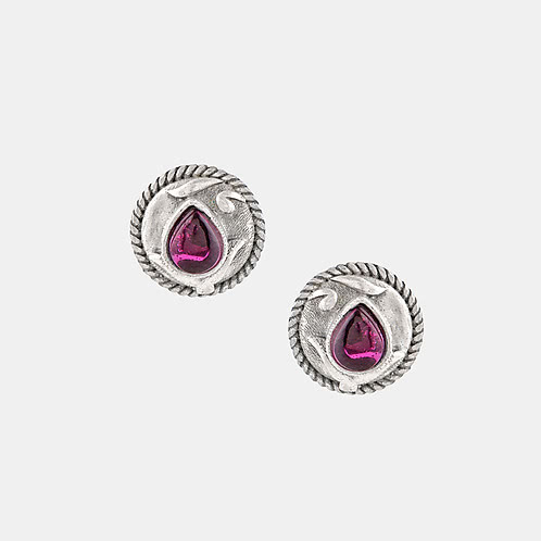Feeling Phajaba Oxidised Earrings in 925 Silver
