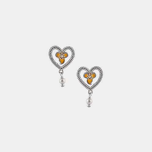 Jhankaar Earrings in Oxidised 925 Silver