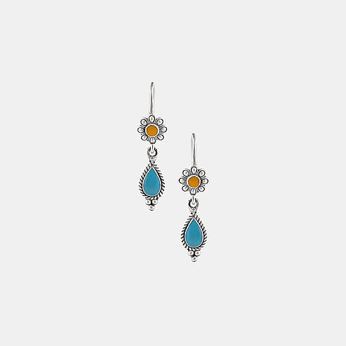 Rasiya Earrings in Oxidised 925 Silver