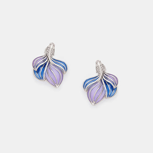 Flow Through Tides Earrings in 925 Silver