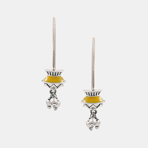 Khuri Earrings in Oxidised 925 Silver