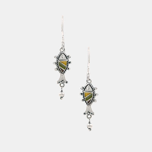 Motsho Earrings in Oxidised 925 Silver