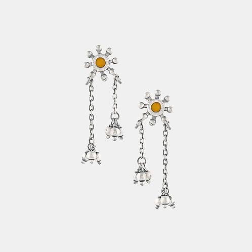 Proshun Earrings in Oxidised 925 Silver