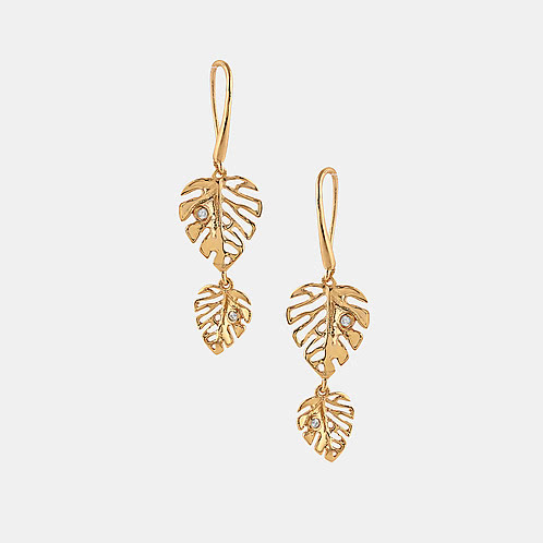 Auspice Plethora Earrings in Gold Plated 925 Silver