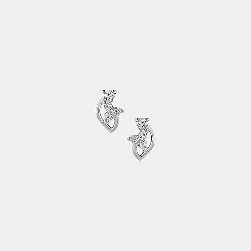 Studs Earrings in 925 Silver