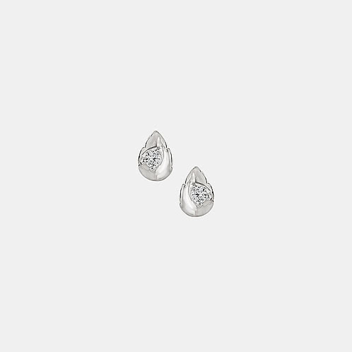 Morning Dew Studs Earrings in 925 Silver